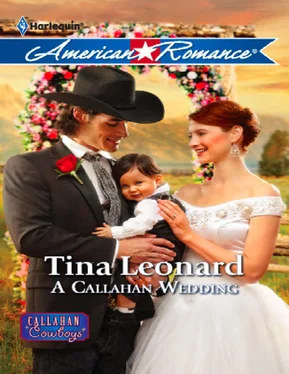 Tina Leonard A Callahan Wedding обложка книги