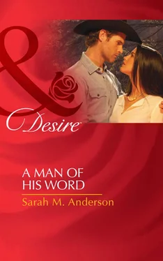Sarah M. Anderson A Man Of His Word обложка книги