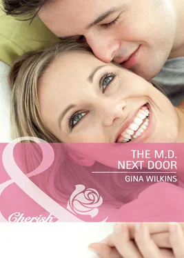 Gina Wilkins The M.D. Next Door обложка книги