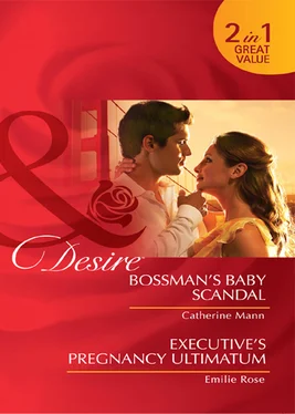 Catherine Mann Bossman's Baby Scandal / Executive's Pregnancy Ultimatum обложка книги