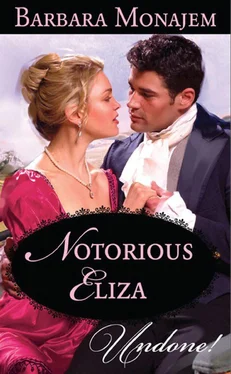 Barbara Monajem Notorious Eliza обложка книги