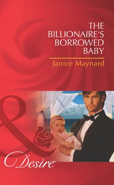 Janice Maynard The Billionaire's Borrowed Baby обложка книги