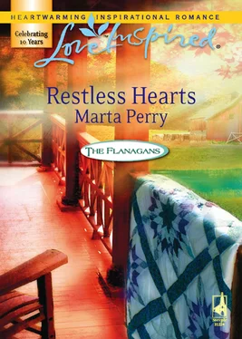 Marta Perry Restless Hearts обложка книги