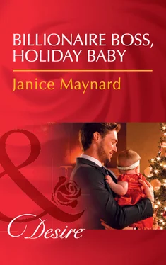 Janice Maynard Billionaire Boss, Holiday Baby обложка книги