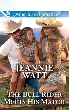 Jeannie Watt The Bull Rider Meets His Match обложка книги