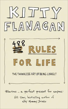 Kitty Flanagan 488 Rules for Life обложка книги