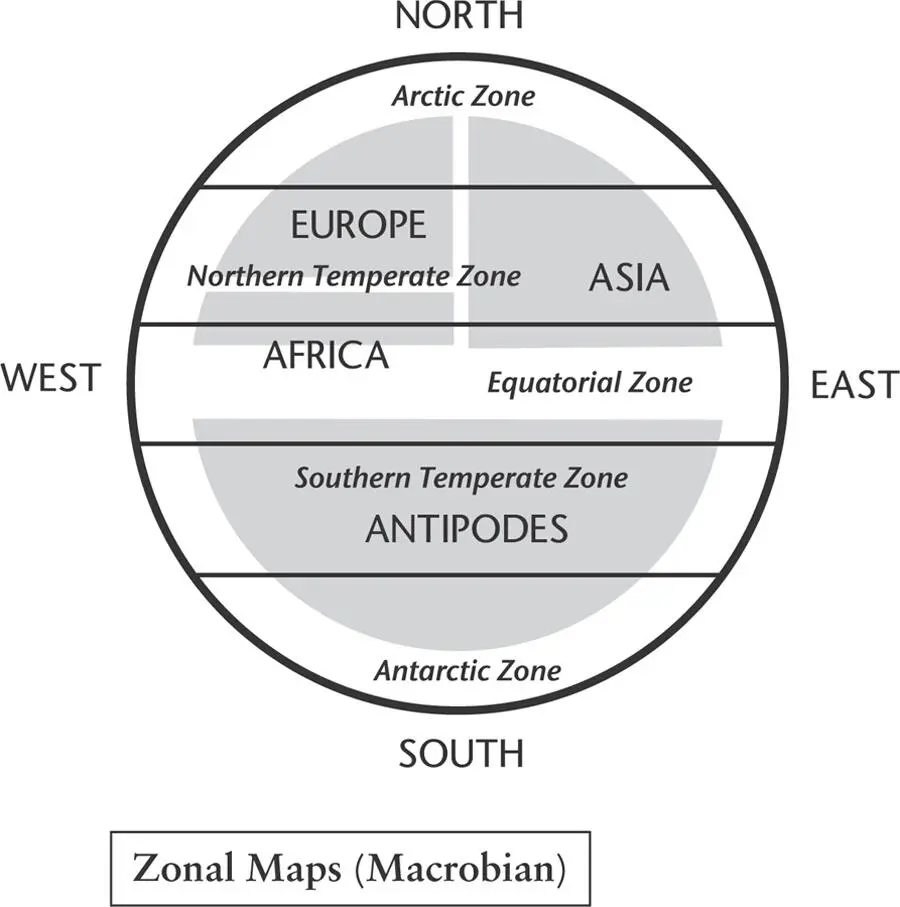 Map 11 These maps are sometimes called Macrobian after the Roman - фото 12