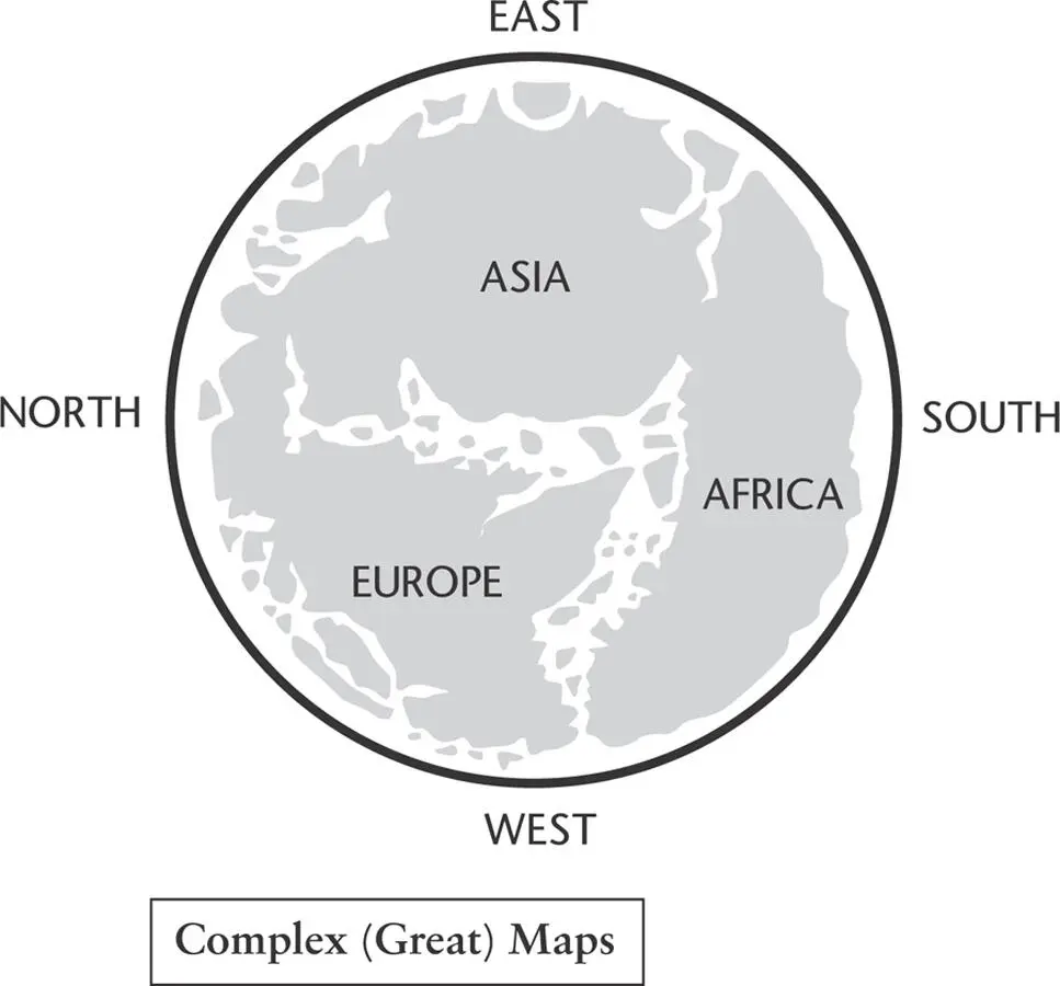 Map 14 These maps show coastal details mountains rivers and cities and may - фото 15