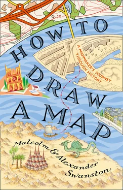 Malcolm Swanston How to Draw a Map обложка книги