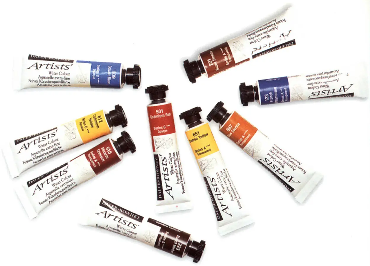 I recommend using artists tube colours My preferred starter selection would - фото 9