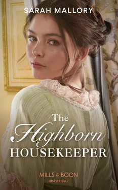Sarah Mallory The Highborn Housekeeper обложка книги