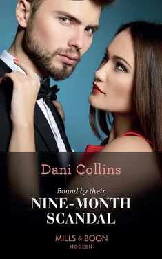 Dani Collins Bound By Their Nine-Month Scandal обложка книги