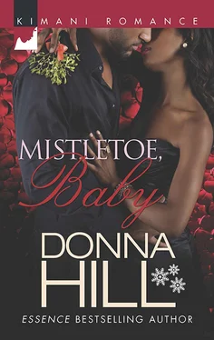 Donna Hill Mistletoe, Baby обложка книги