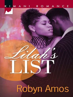 Robyn Amos Lilah's List обложка книги