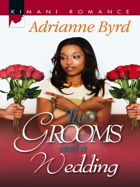 Adrianne Byrd Two Grooms and a Wedding обложка книги