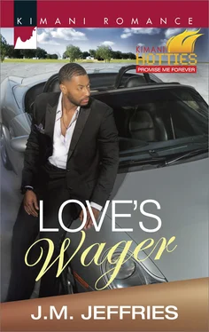J.M. Jeffries Love's Wager обложка книги