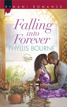 Phyllis Bourne Falling into Forever обложка книги