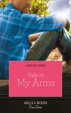 Janice Sims Safe in My Arms обложка книги