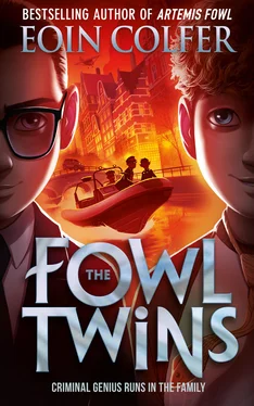 Eoin Colfer The Fowl Twins обложка книги