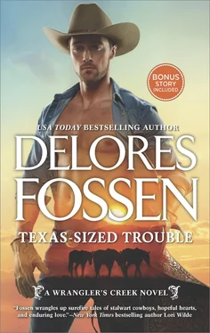 Delores Fossen Texas-Sized Trouble обложка книги