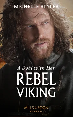 Michelle Styles A Deal With Her Rebel Viking обложка книги