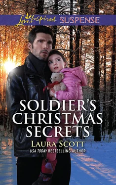 Laura Scott Soldier's Christmas Secrets обложка книги