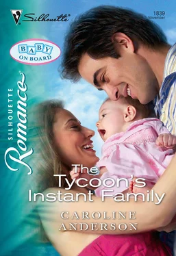 Caroline Anderson The Tycoon's Instant Family обложка книги