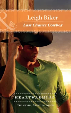 Leigh Riker Last Chance Cowboy обложка книги