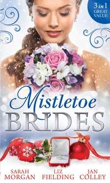 Liz Fielding Mistletoe Brides обложка книги