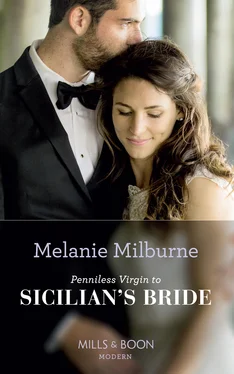 Melanie Milburne Penniless Virgin To Sicilian's Bride обложка книги