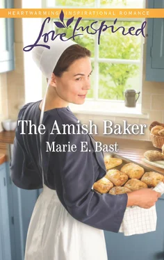Marie E. Bast The Amish Baker обложка книги