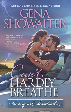 Gena Showalter Can't Hardly Breathe обложка книги