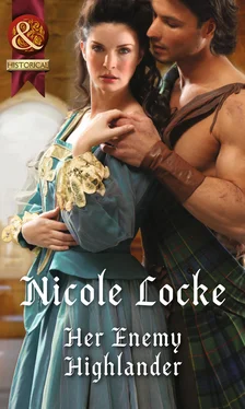 Nicole Locke Her Enemy Highlander обложка книги