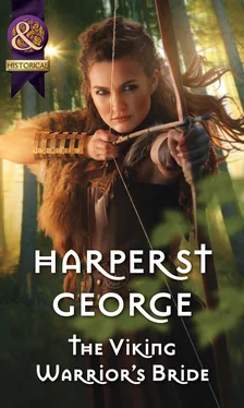 Harper St. George The Viking Warrior's Bride обложка книги