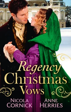 Anne Herries Regency Christmas Vows обложка книги