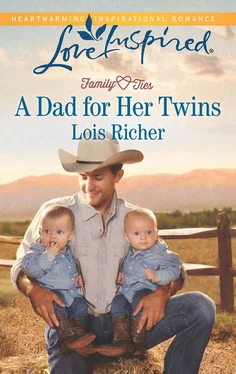 Lois Richer A Dad for Her Twins обложка книги