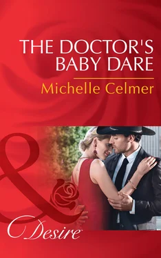 Michelle Celmer The Doctor's Baby Dare обложка книги