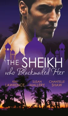 Susan Mallery The Sheikh Who Blackmailed Her обложка книги