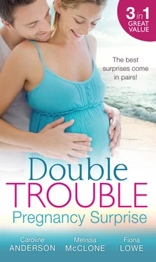 Caroline Anderson Double Trouble: Pregnancy Surprise обложка книги