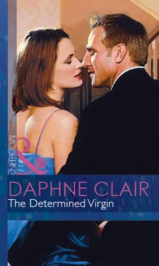 Daphne Clair The Determined Virgin обложка книги