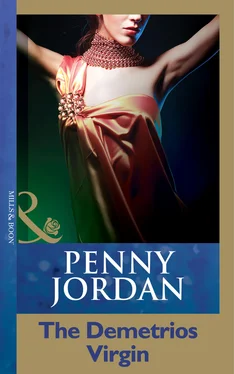 Penny Jordan The Demetrios Virgin обложка книги