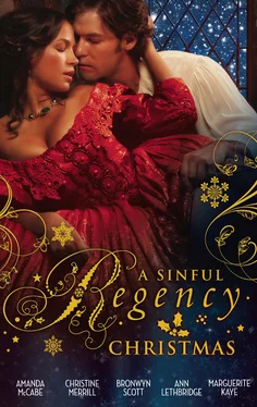 Ann Lethbridge A Sinful Regency Christmas обложка книги