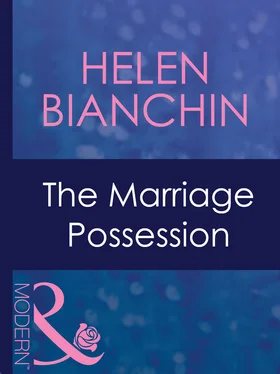 Helen Bianchin The Marriage Possession обложка книги