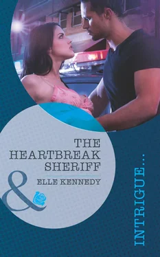 Elle Kennedy The Heartbreak Sheriff обложка книги