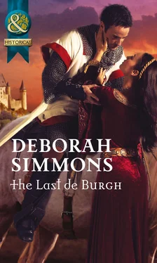 Deborah Simmons The Last de Burgh обложка книги
