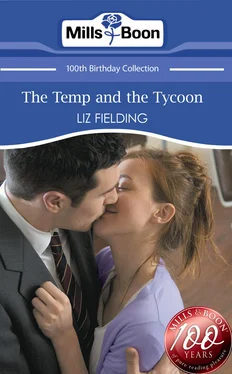 Liz Fielding The Temp and the Tycoon обложка книги