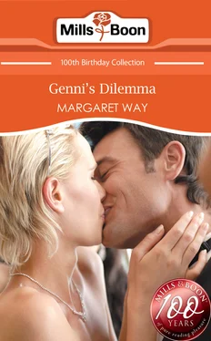Margaret Way Genni's Dilemma обложка книги