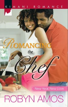 Robyn Amos Romancing The Chef обложка книги