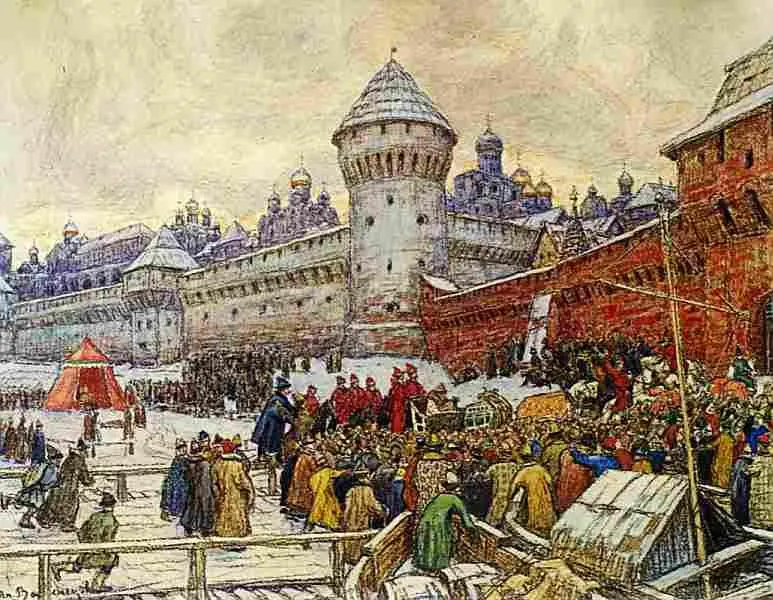 А Васнецов Старая Москва В концу XIV века Москва так окрепла что Димитрий - фото 4