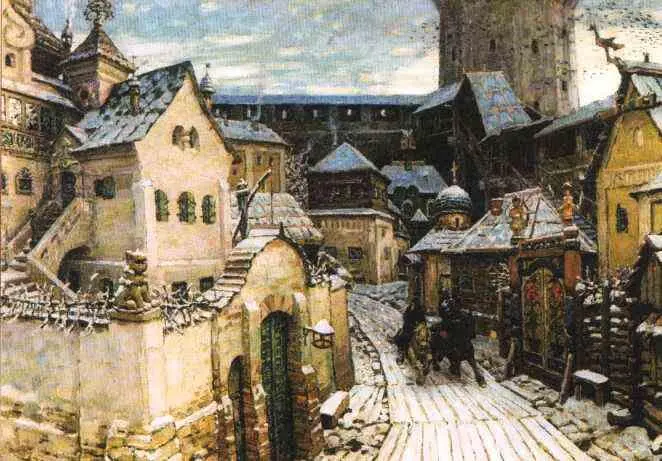 А Васнецов Гонцы Утро в Кремле Из укоров и жалоб этого письма видно как - фото 9